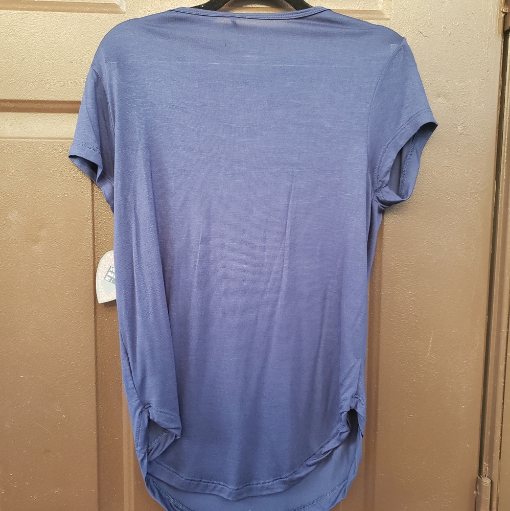 Dark blue blouse